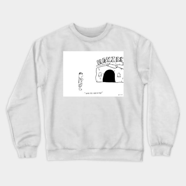 Where did I park the dino? Crewneck Sweatshirt by Blaze Designs